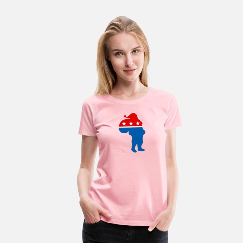 Santa Claus christmas political icon graphic