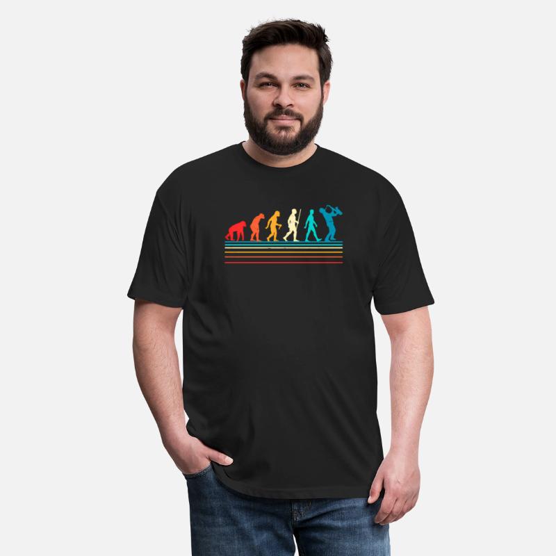 Saxophone Retro Vintage Evolution Of