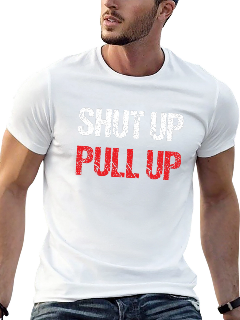 Shut Up Pull Up Graphic Tee