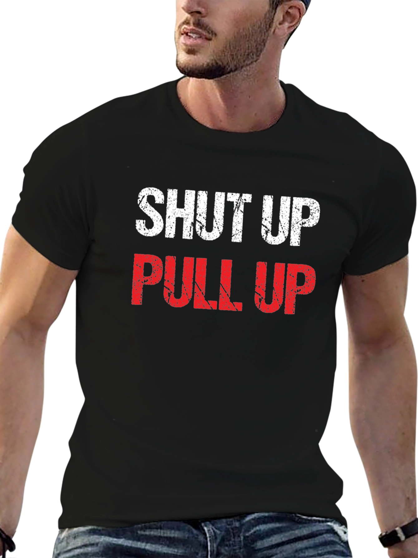 Shut Up Pull Up Graphic Tee