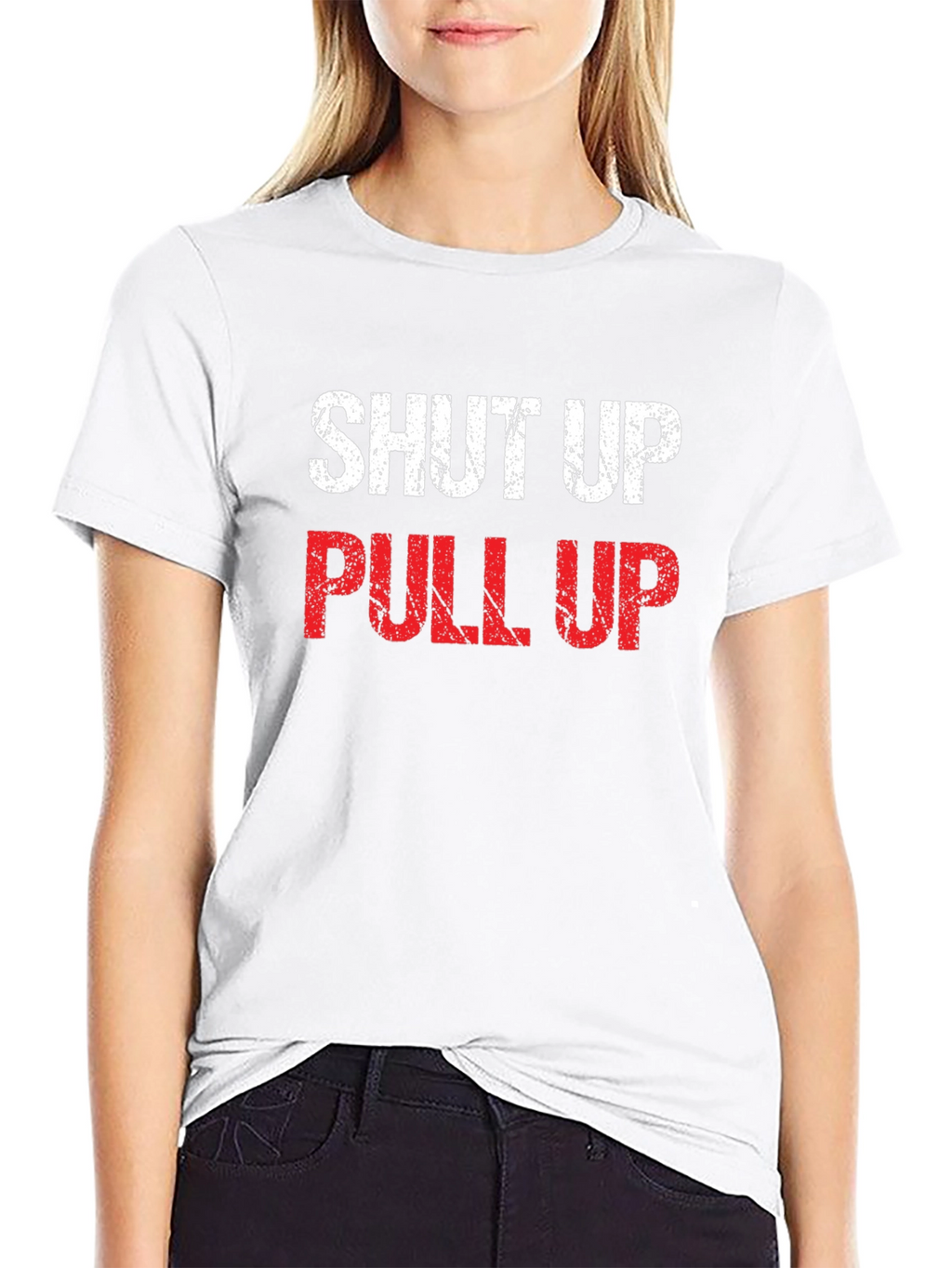Shut Up Pull Up Graphic Tee