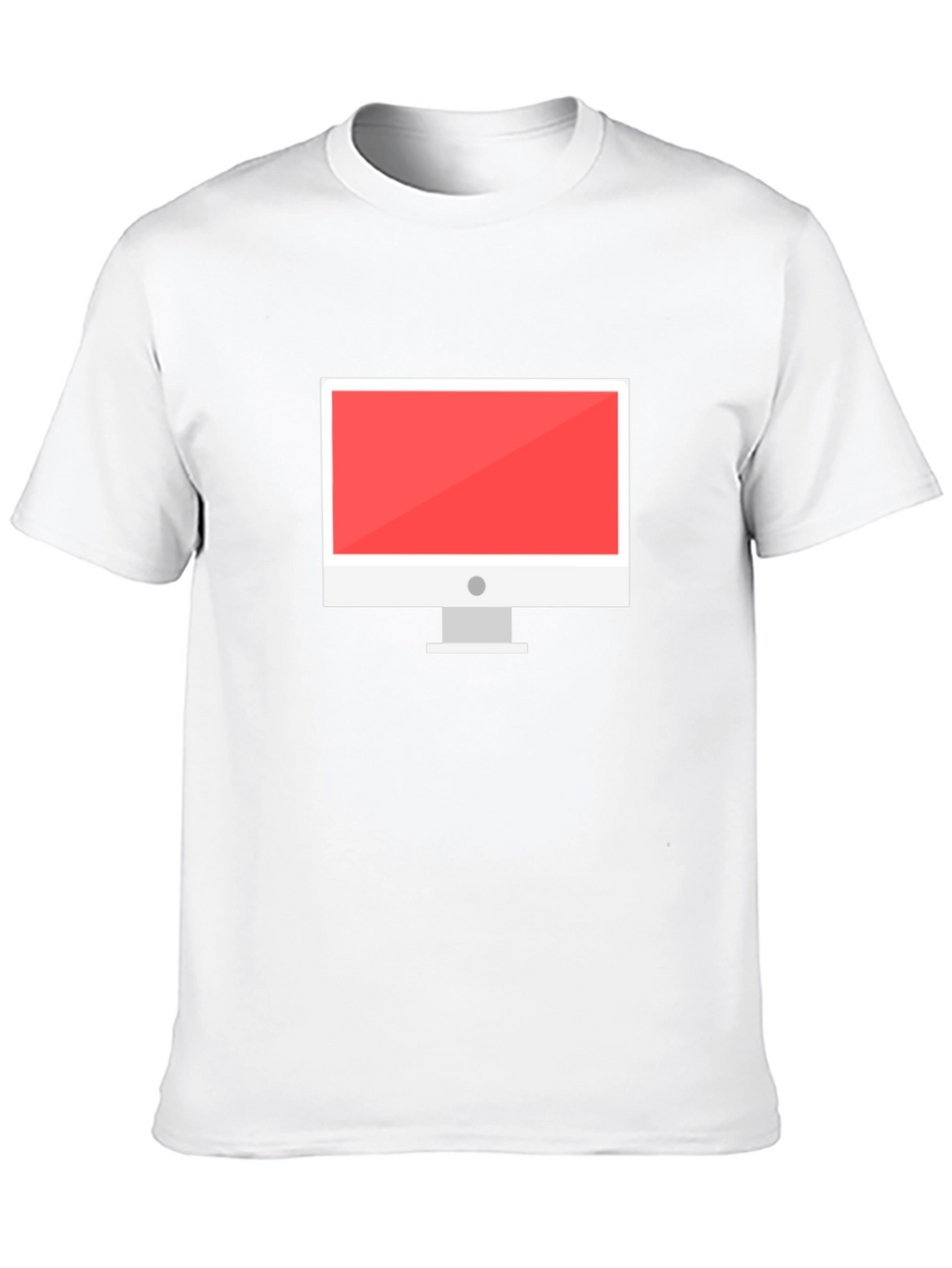 Black T-Shirt with Computer Graphic