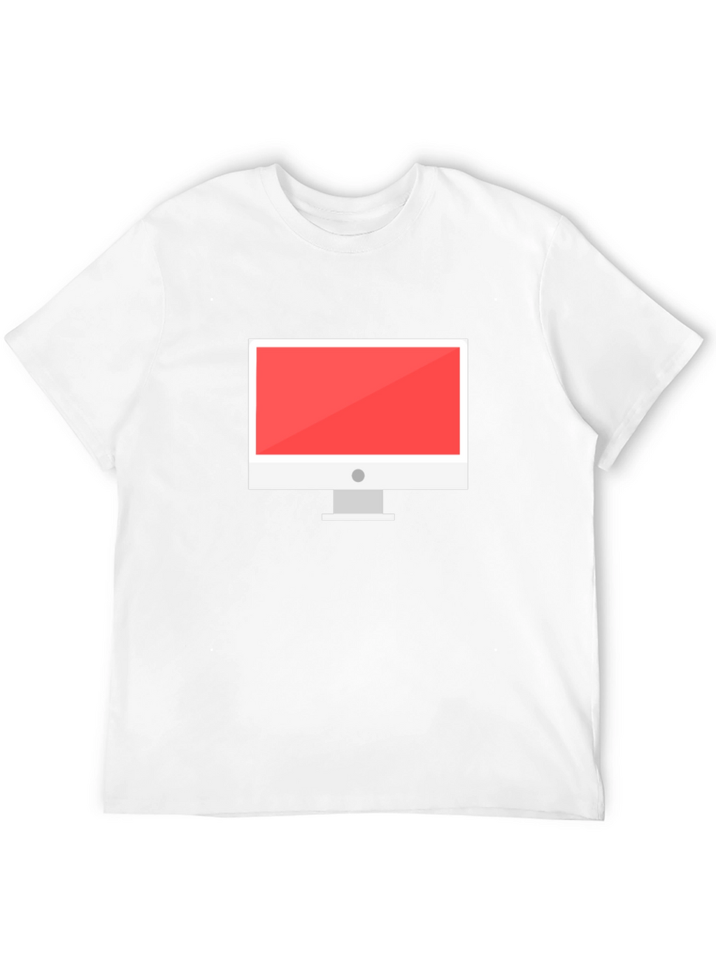 Black T-Shirt with Computer Graphic