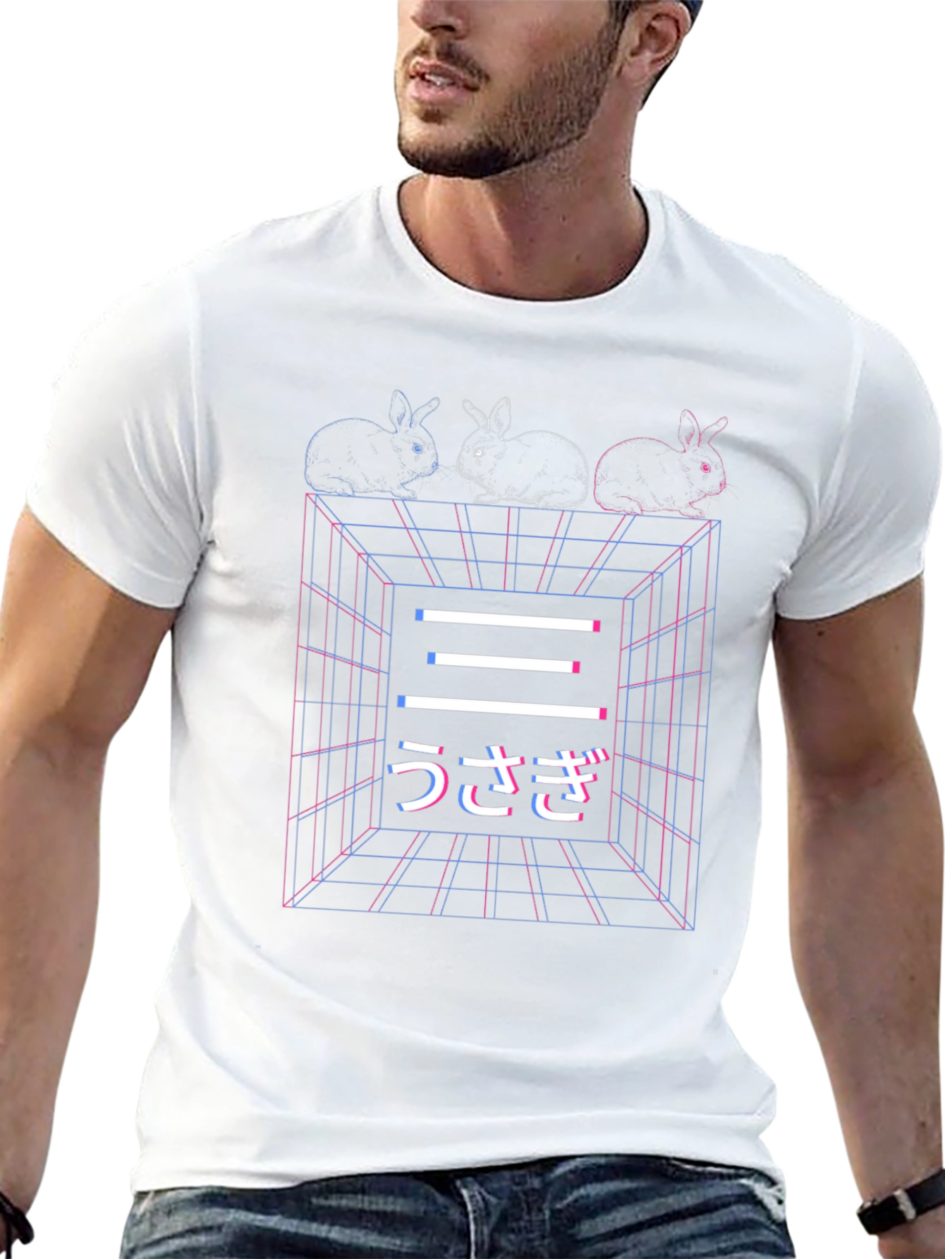 Retro Rabbit Graphic Tee