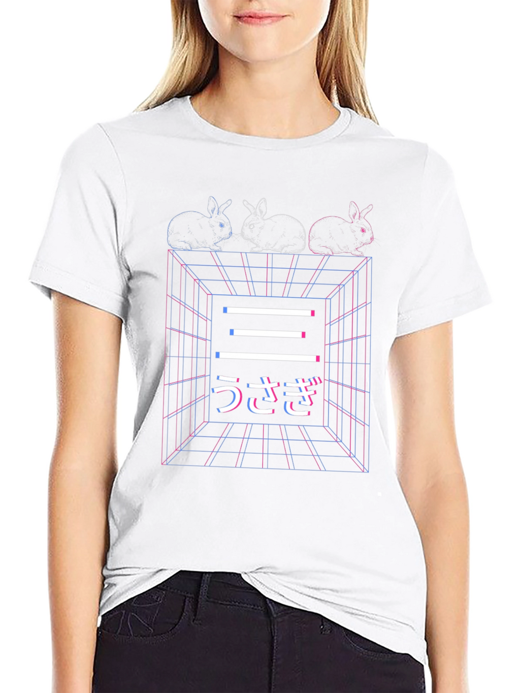 Retro Rabbit Graphic Tee