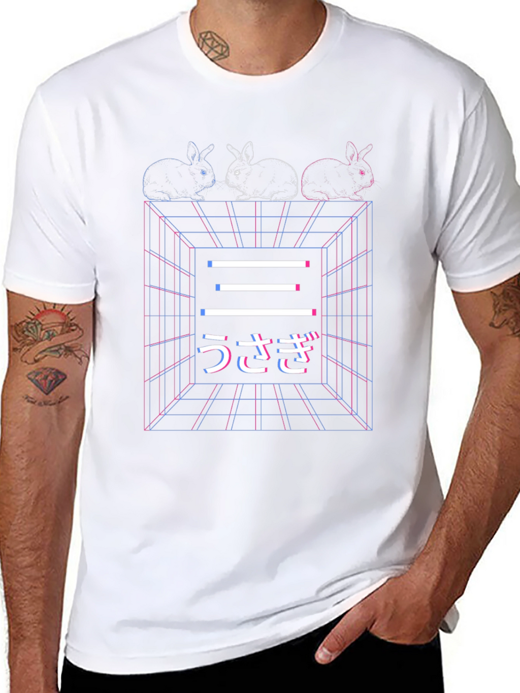 Retro Rabbit Graphic Tee