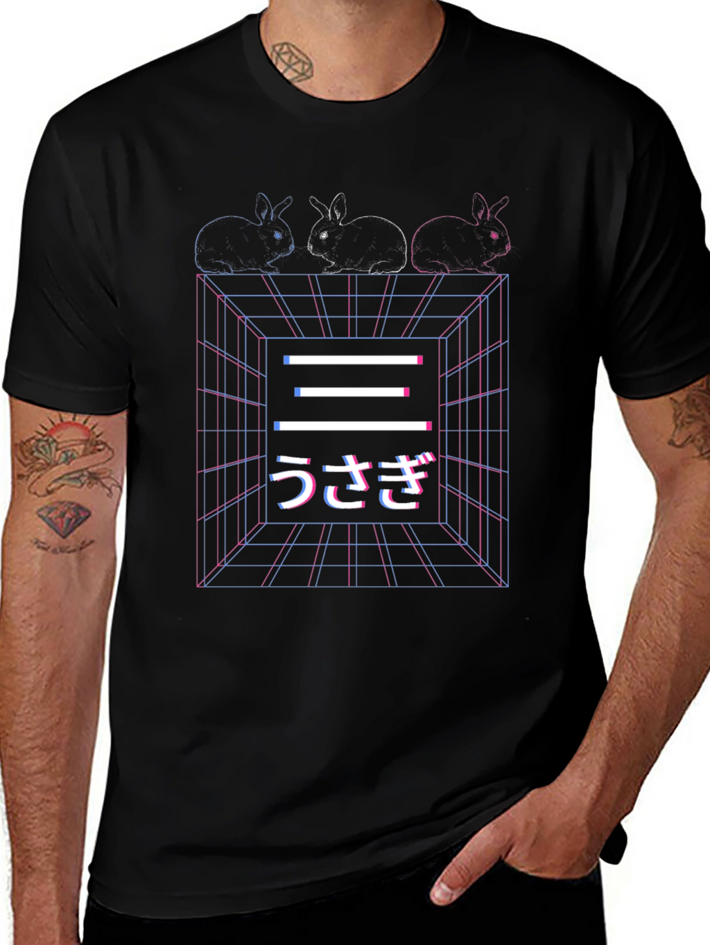Retro Rabbit Graphic Tee