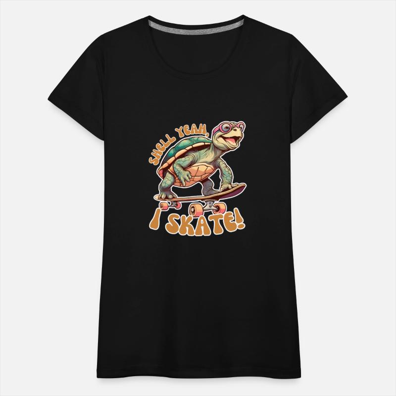 Shell Yeah, I Skate! Funny Turtle Skater