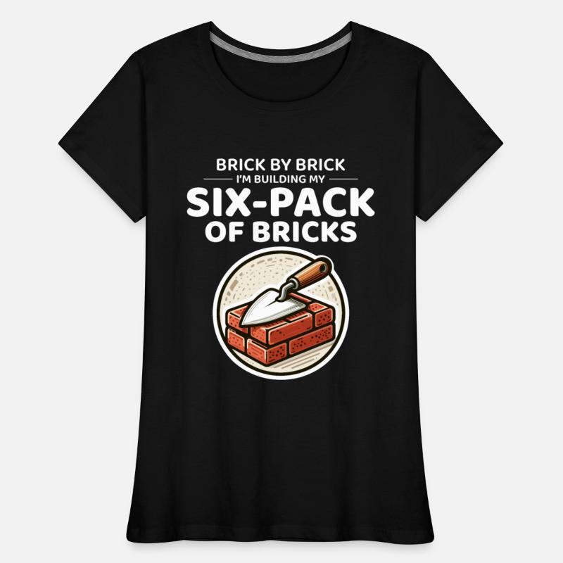 Six-Pack of Bricks: Humorous Bricklayer Fitness