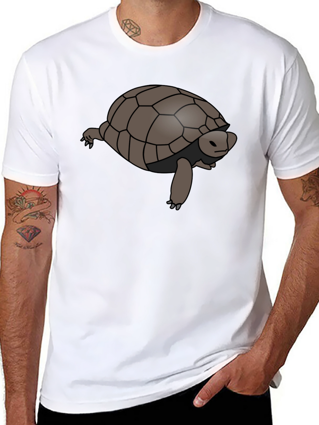 Turtle Graphic T-Shirt - Casual Comfort Tee