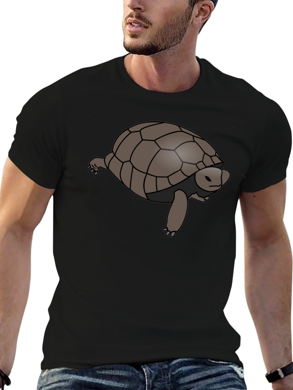 Turtle Graphic T-Shirt - Casual Comfort Tee