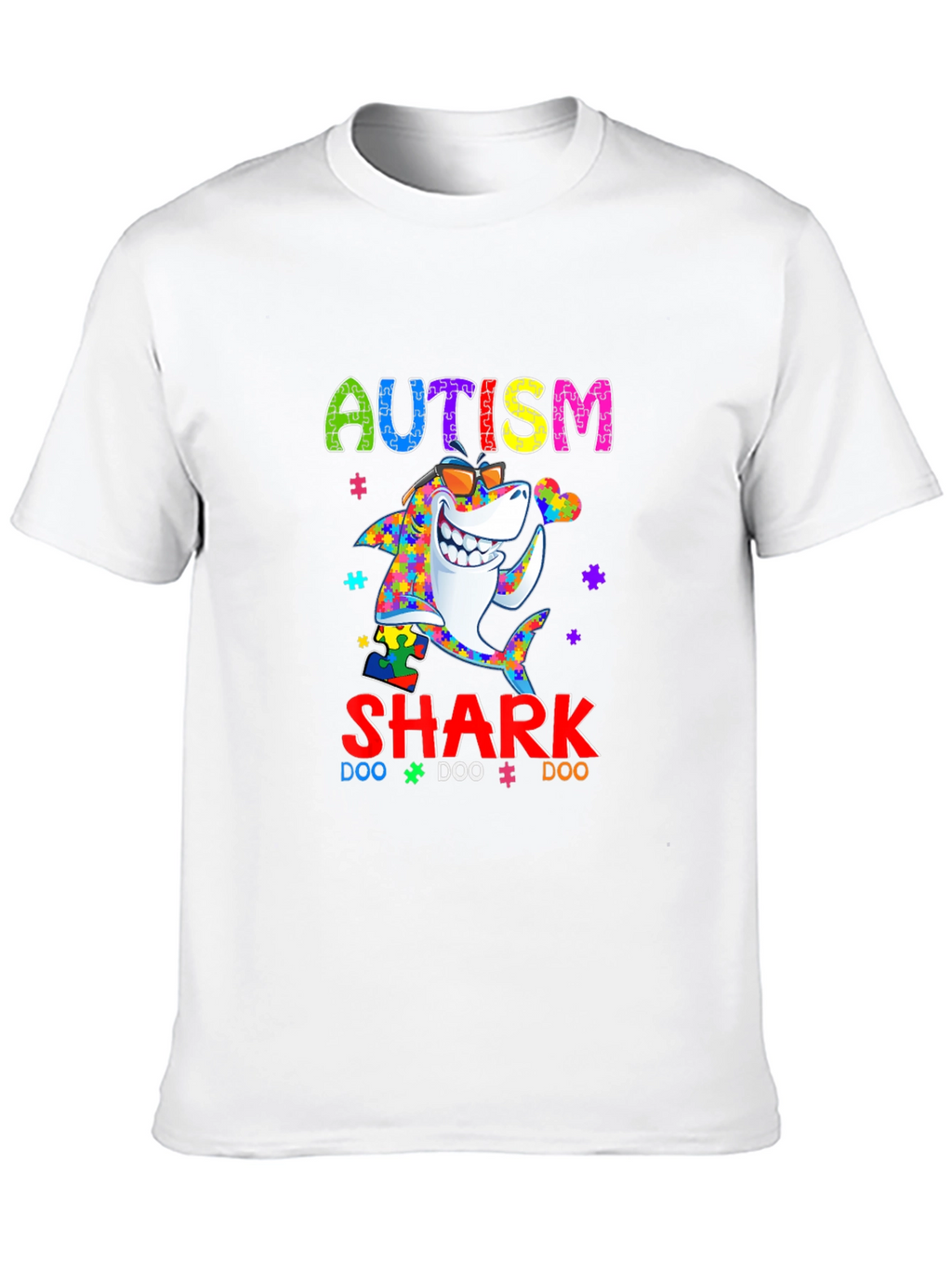 Autism Awareness Shark T-Shirt