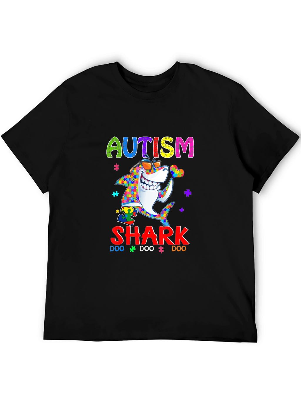 Autism Awareness Shark T-Shirt