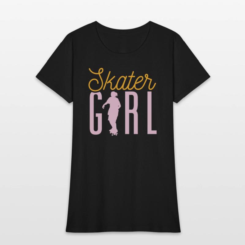Skater Girl Funny Skateboard Skateboarder