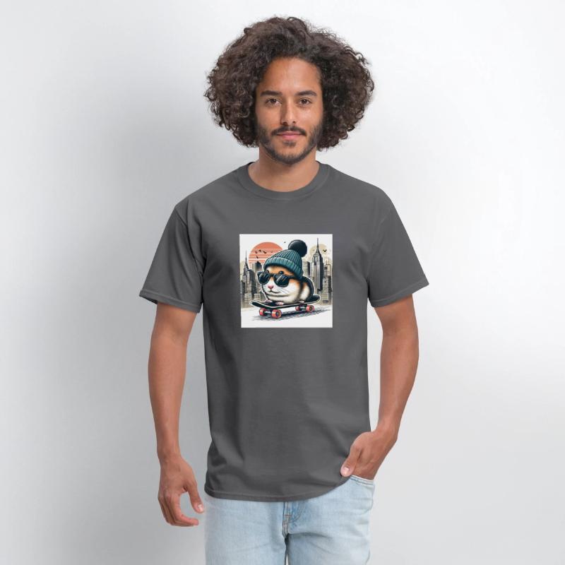Skater Hamster – Cool Urban Rodent Style