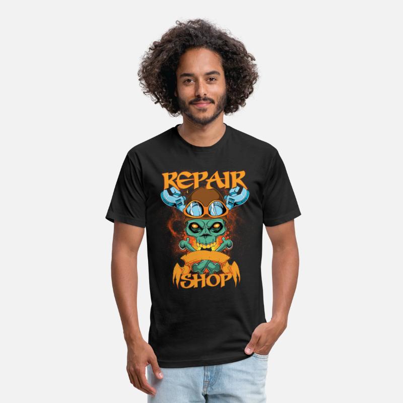 Skull Mechanic – Repair Shop Graphic Tee