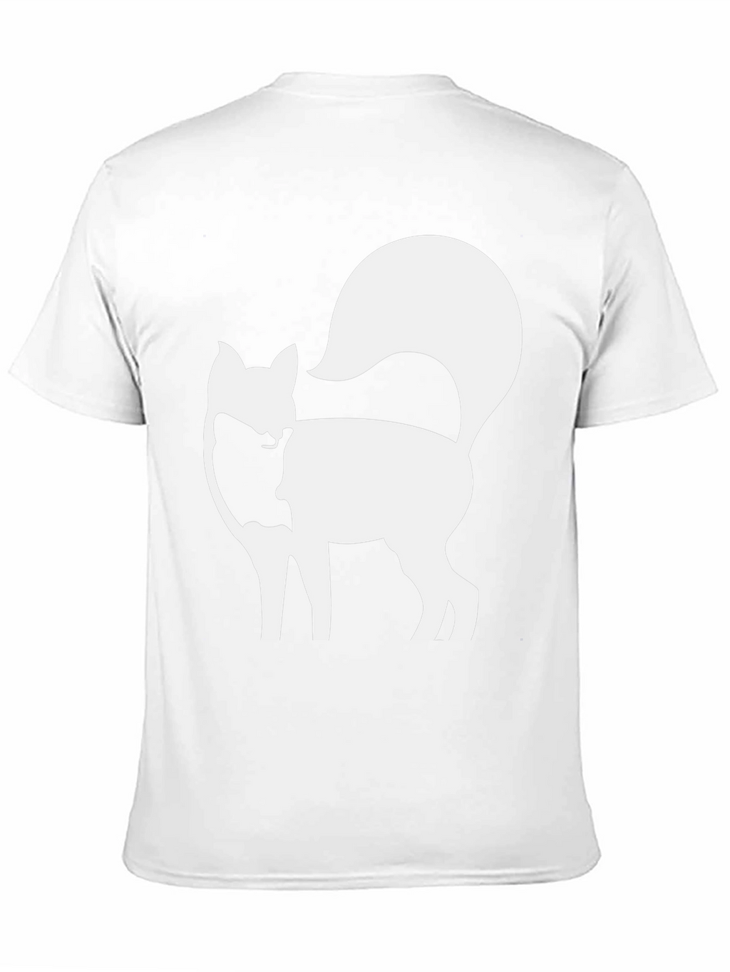 Fox Silhouette Graphic Tee - Black