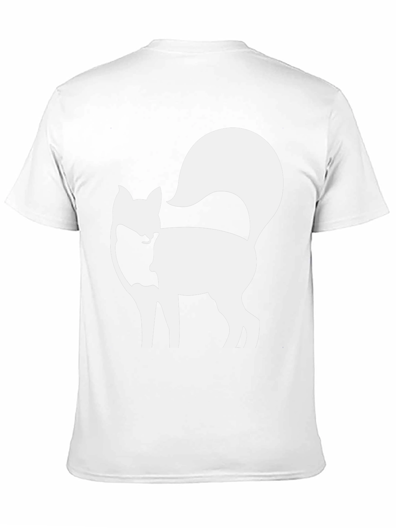 Fox Silhouette Graphic Tee - Black