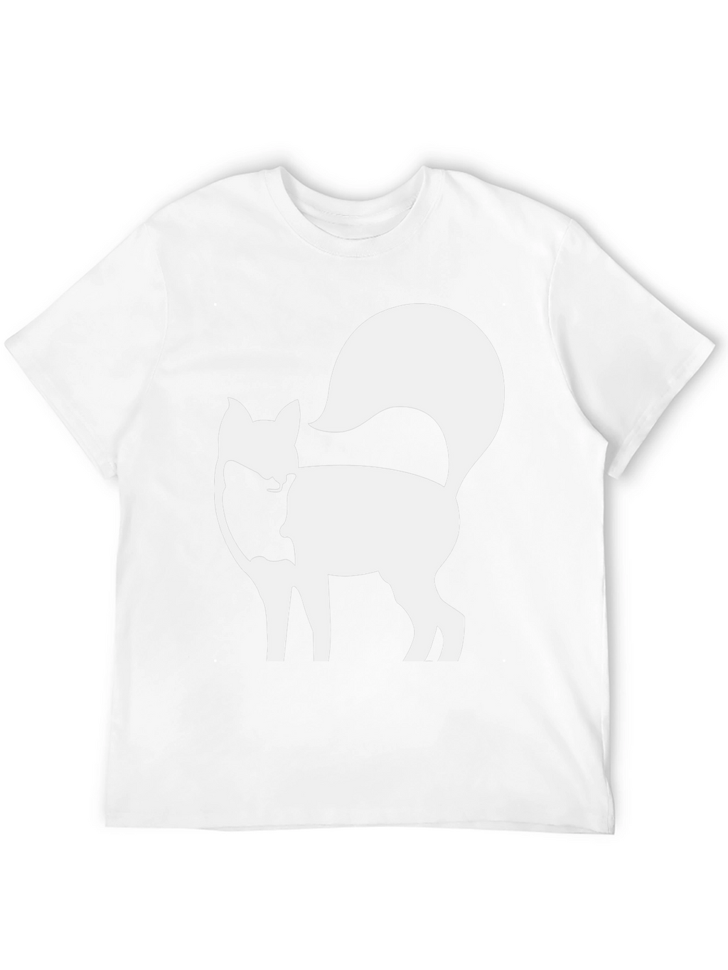 Fox Silhouette Graphic Tee - Black