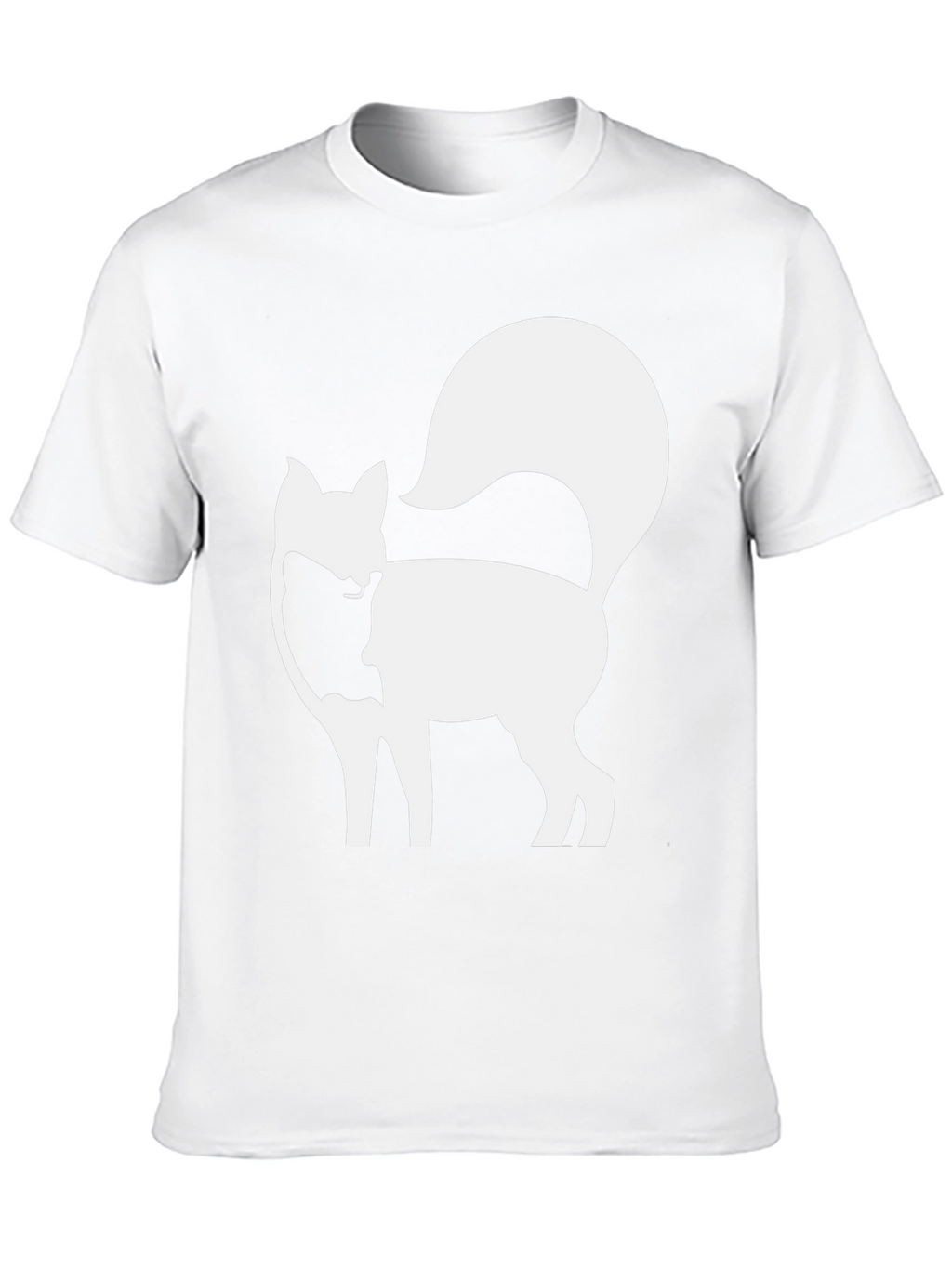 Fox Silhouette Graphic Tee - Black