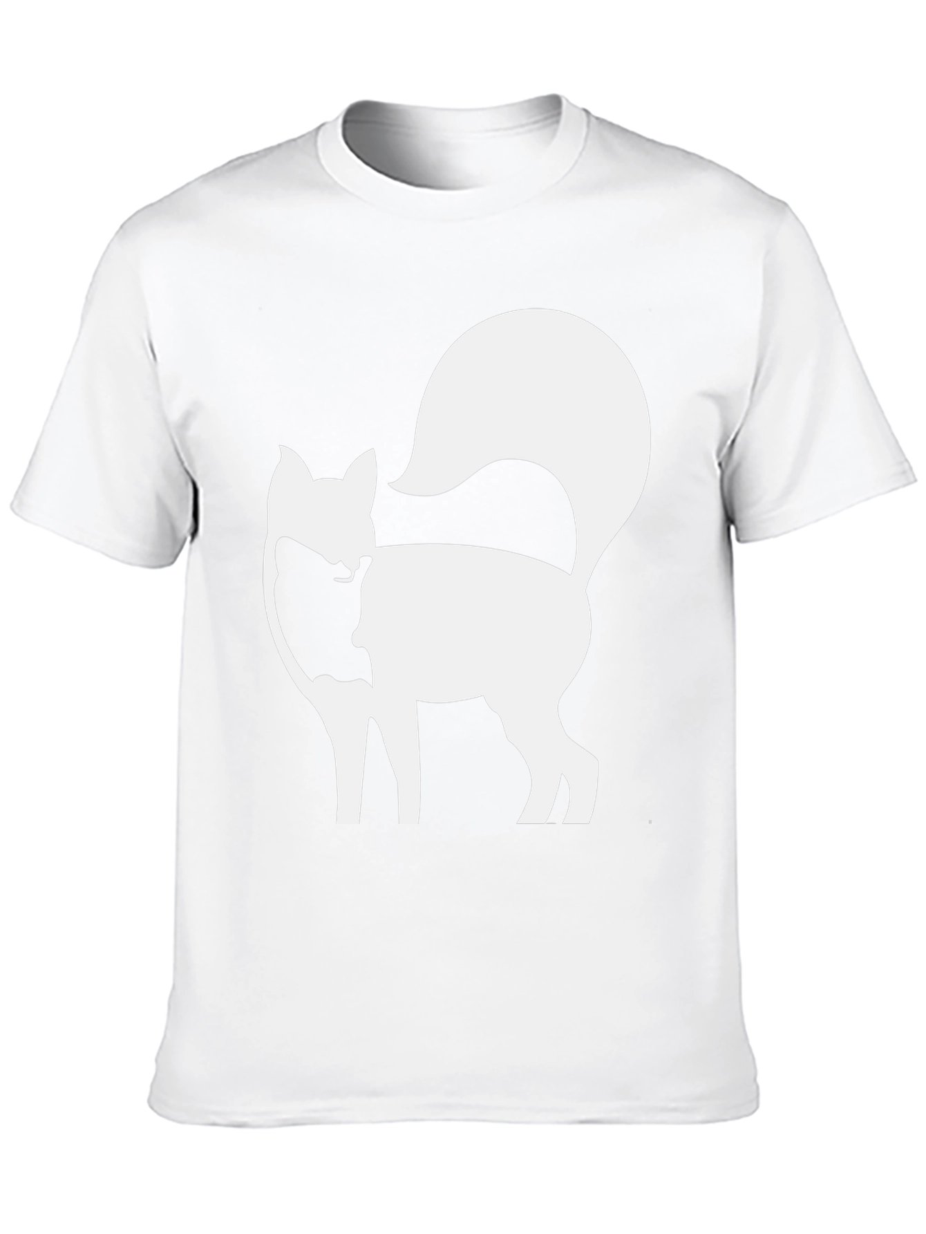Fox Silhouette Graphic Tee - Black