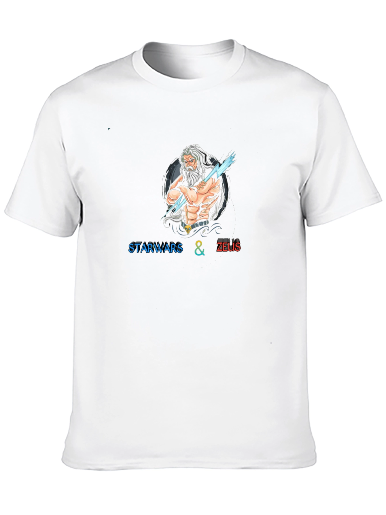 Star Wars & Zeus Black T-Shirt