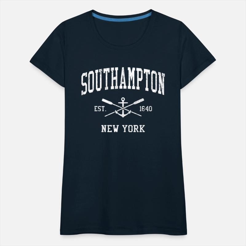 Southampton Ny Crossed Oars Boat Anchor Sports