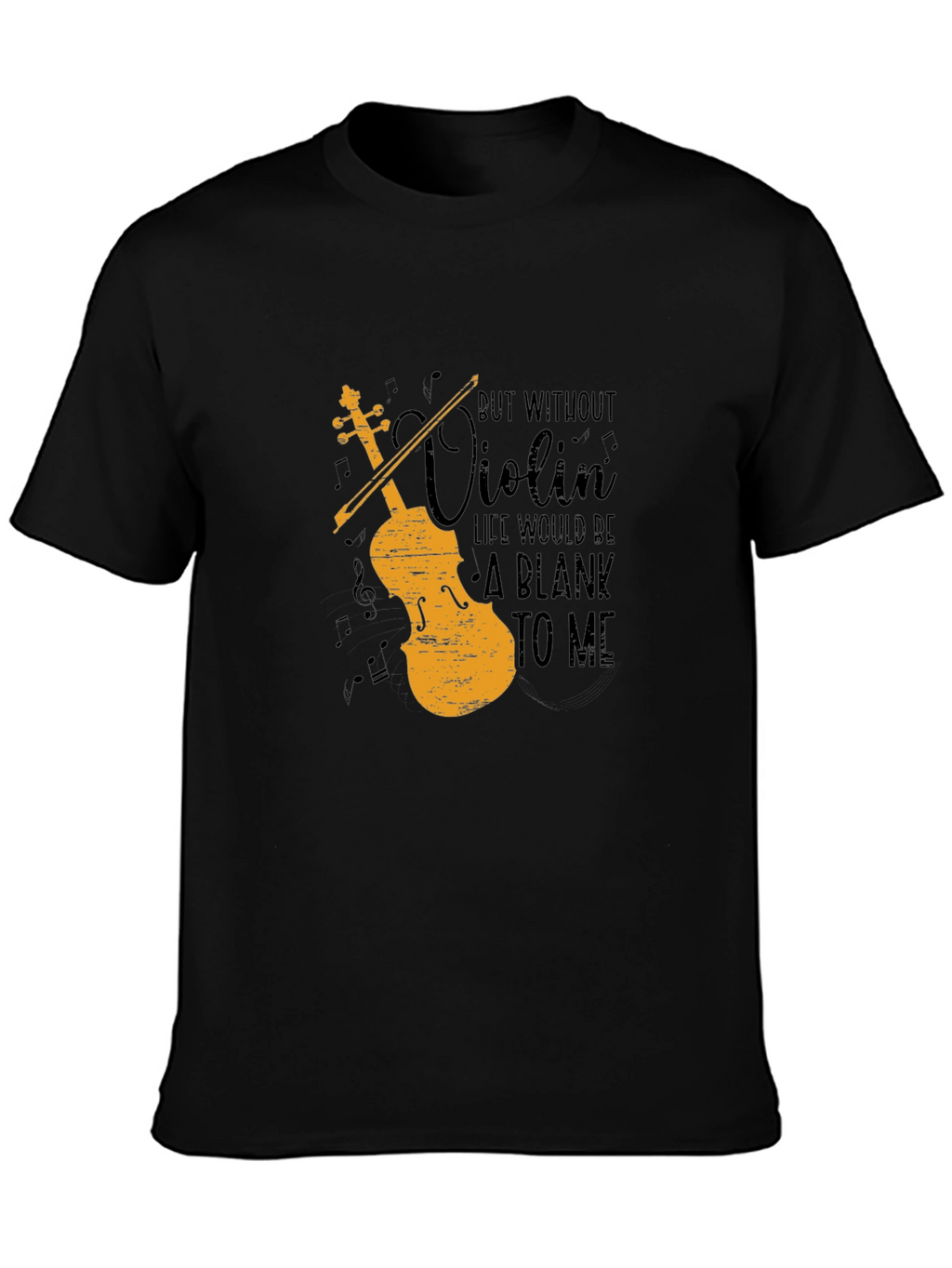 Violin Life Graphic T-Shirt