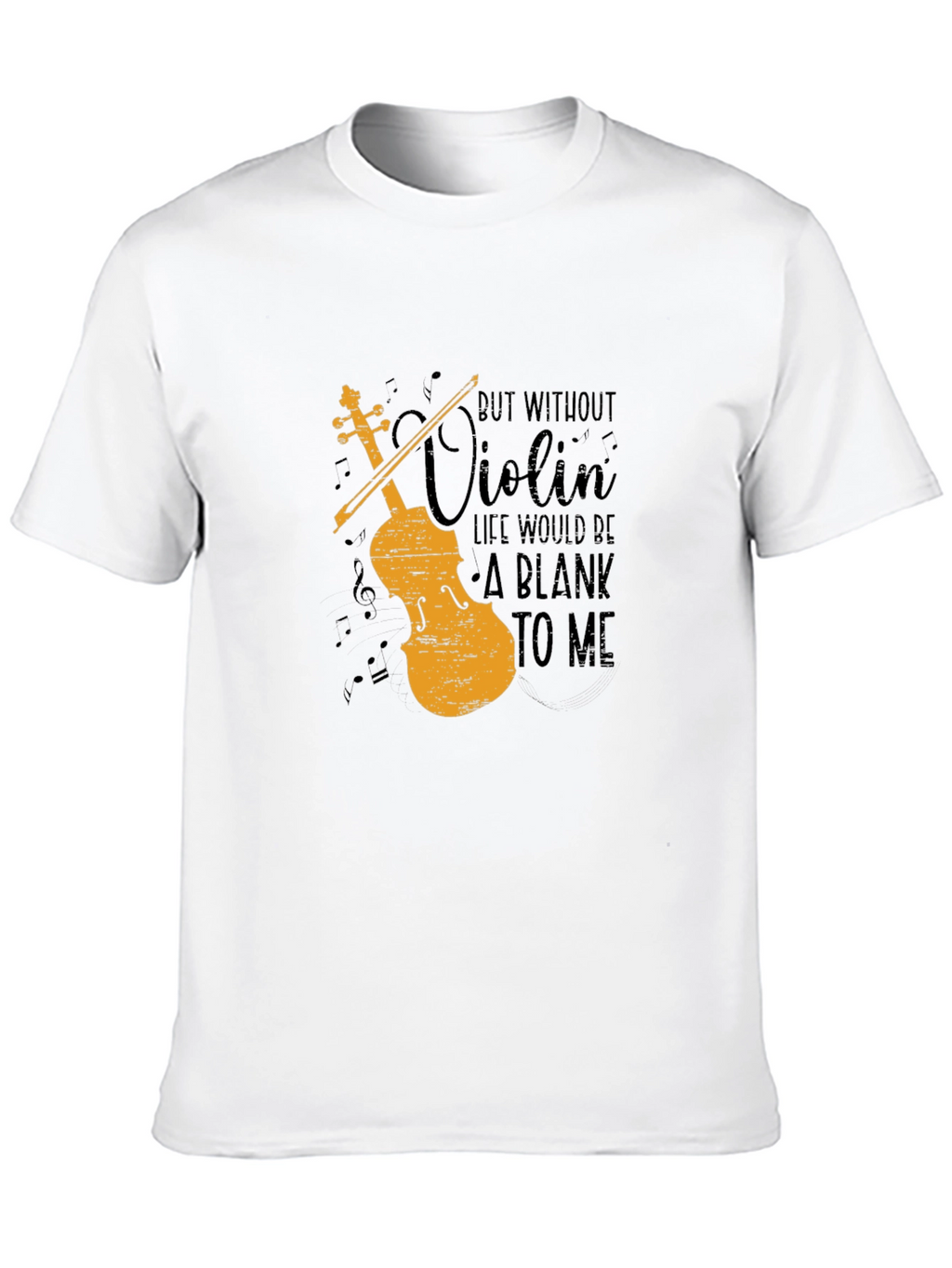 Violin Life Graphic T-Shirt