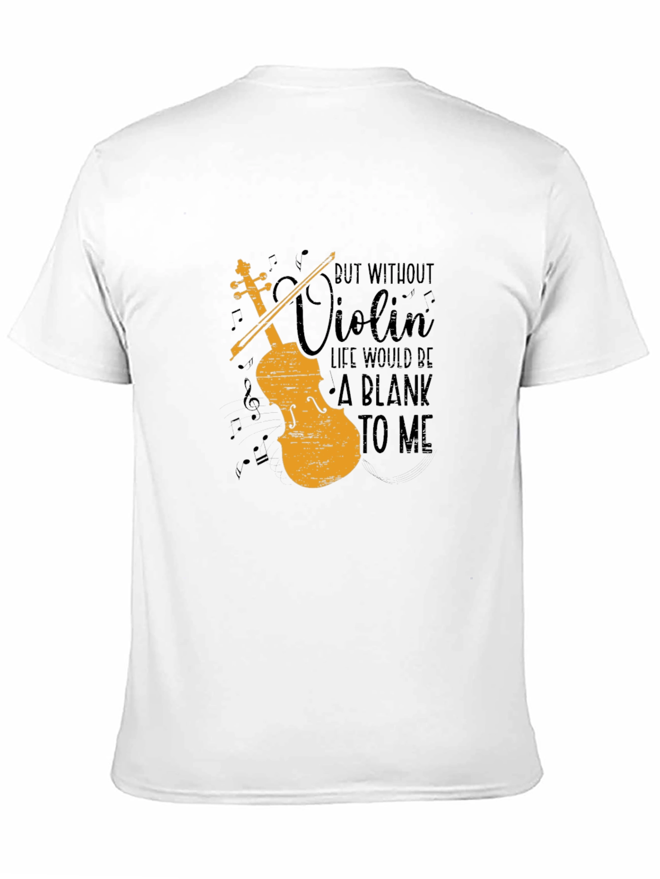 Violin Life Graphic T-Shirt