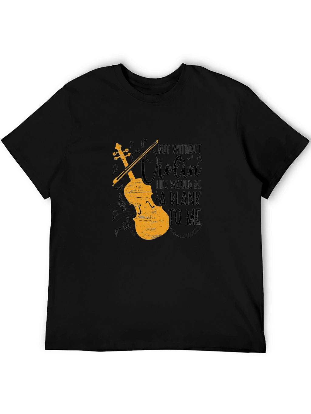 Violin Life Graphic T-Shirt