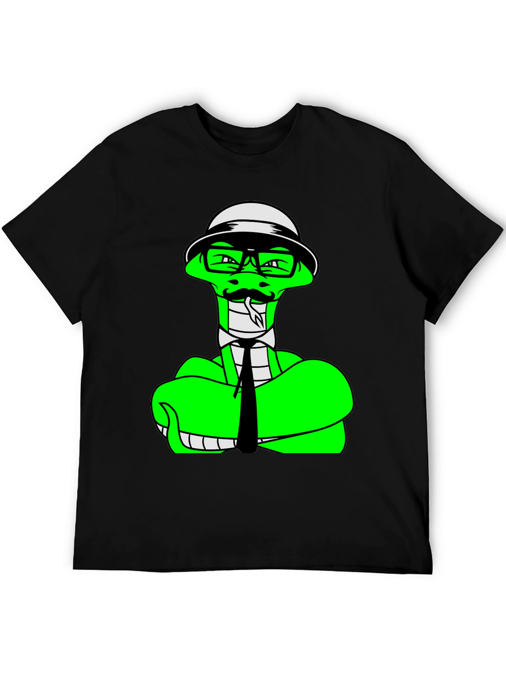 Python Snake Graphic T-Shirt