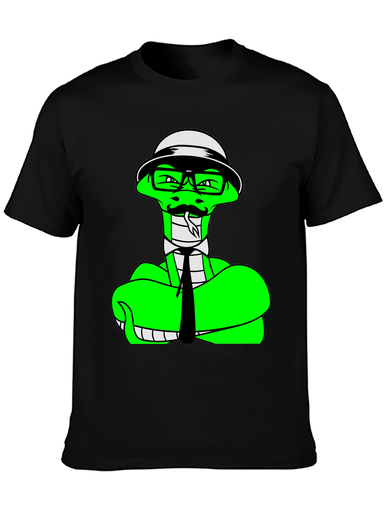 Python Snake Graphic T-Shirt