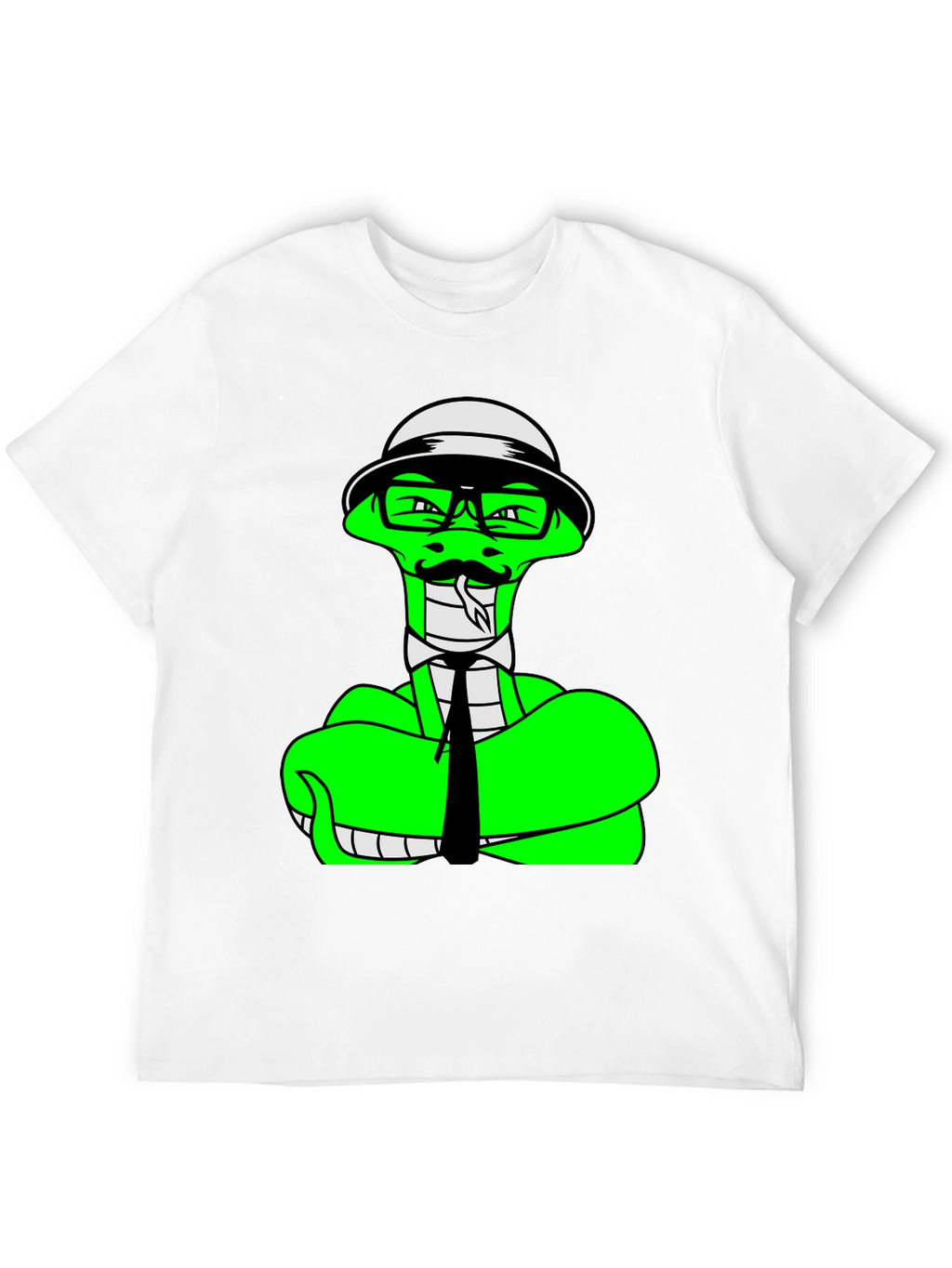Python Snake Graphic T-Shirt