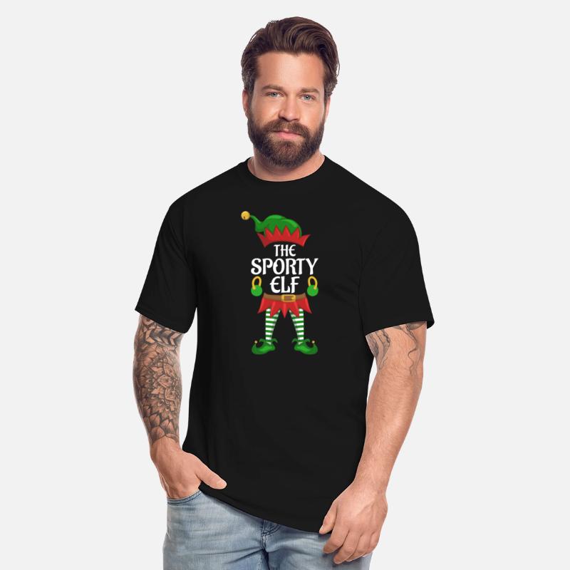 Sporty Elf Family Matching Group Christmas Party