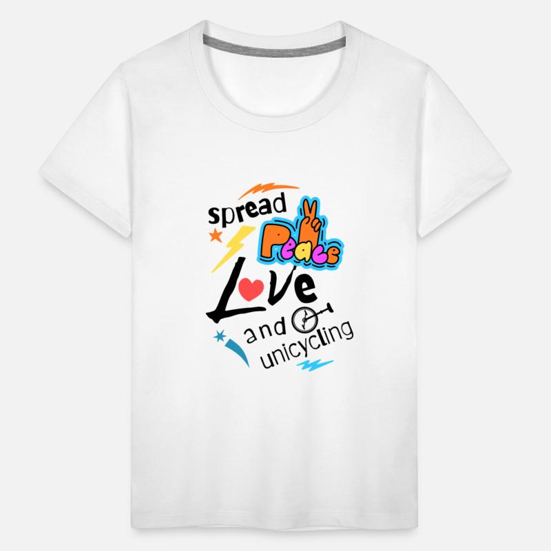 Spread Peace Love and Unicycling Kids
