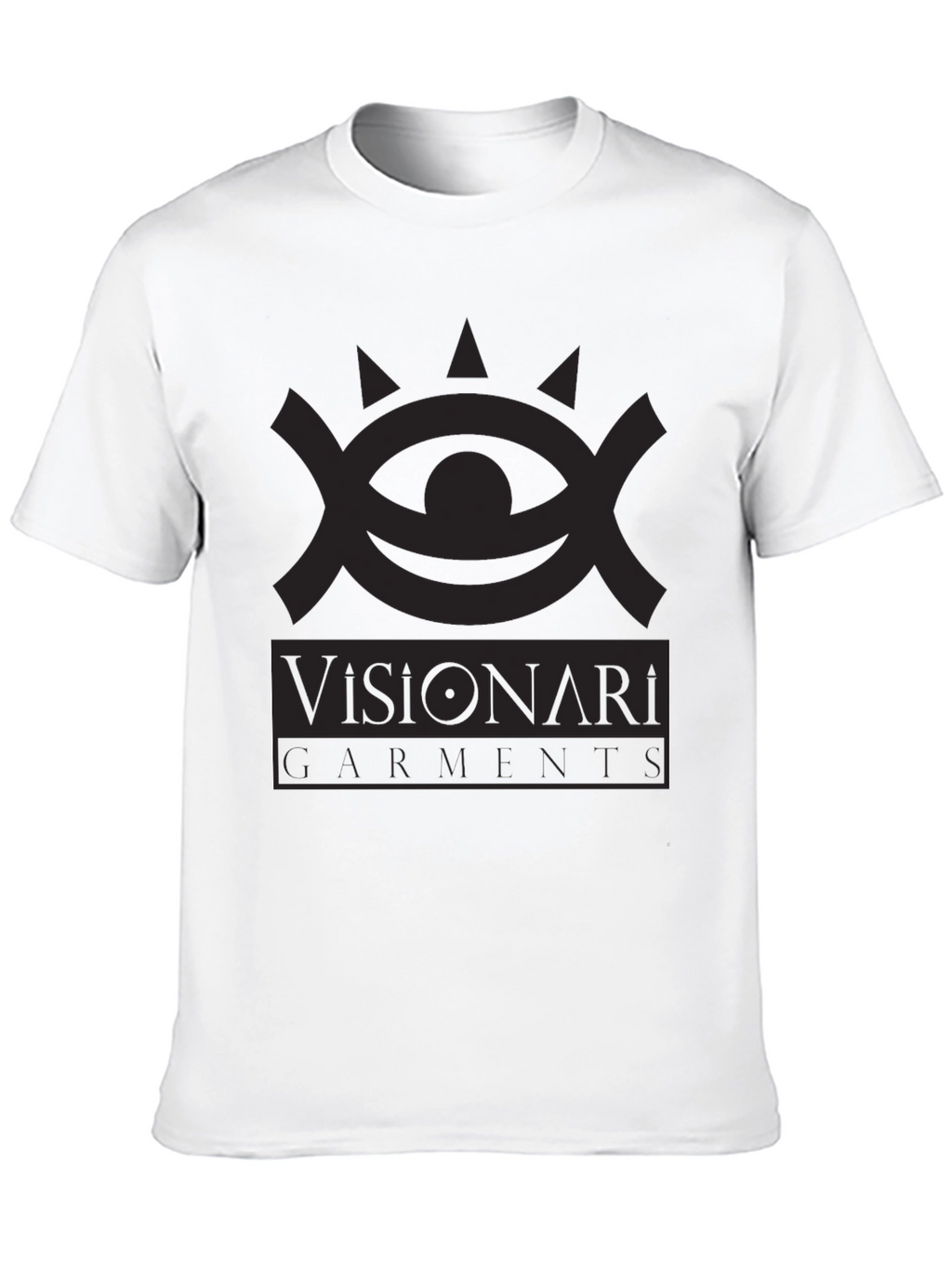 Visionari Garments Black Graphic Tee - Stylish Comfort