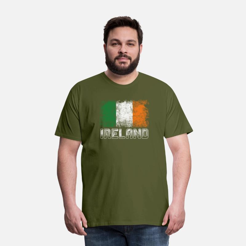 St Patrick's Day Patriotic Distressed Irish Flag