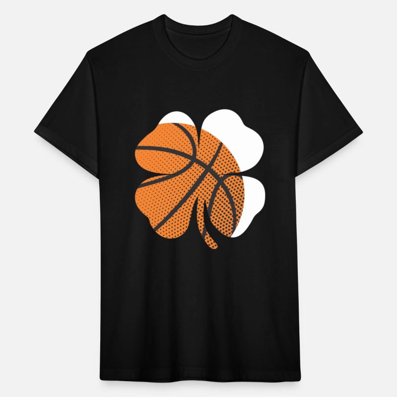St Patricks Day Shamrock Basketball Saint Paddy's