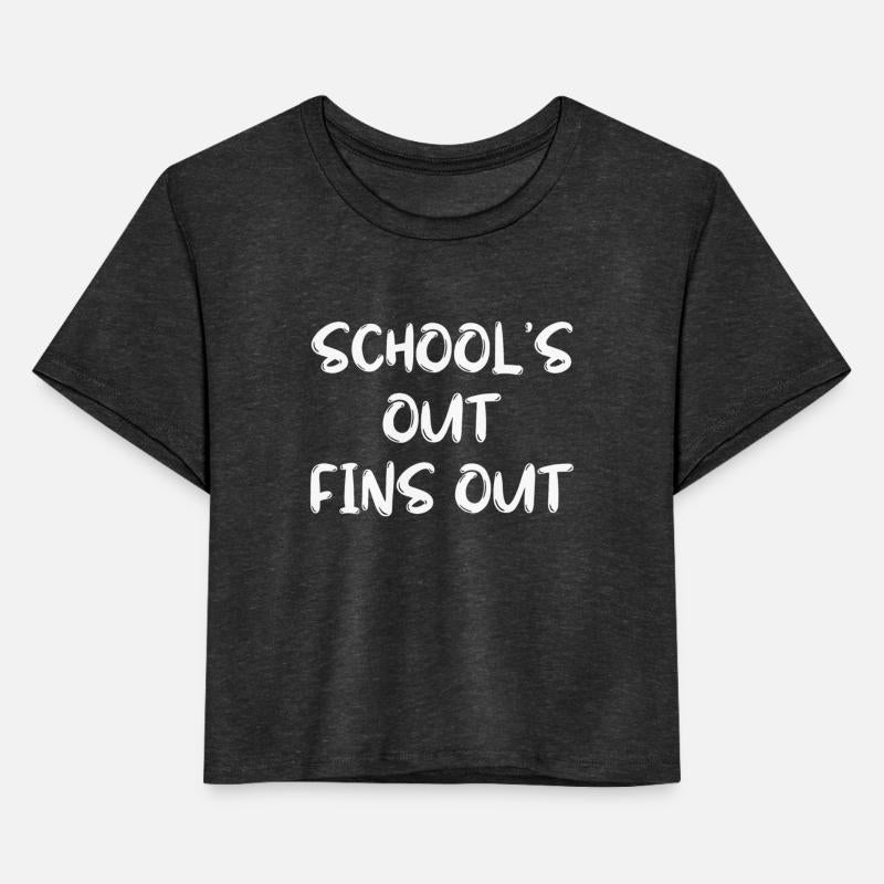 Summer Pun: School's Out Fins Out!