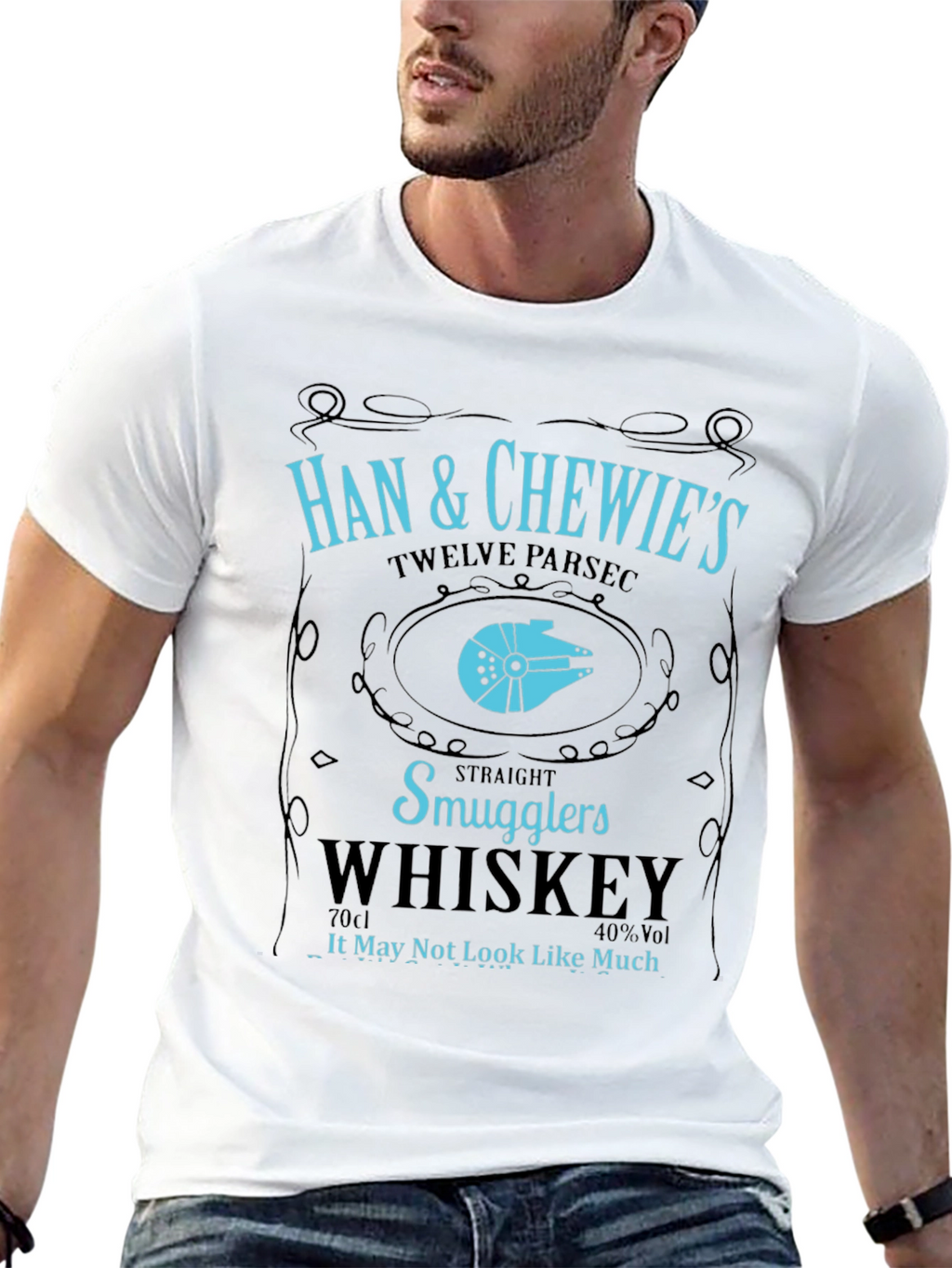 Han & Chewies Smugglers Whiskey Star Wars T-Shirt