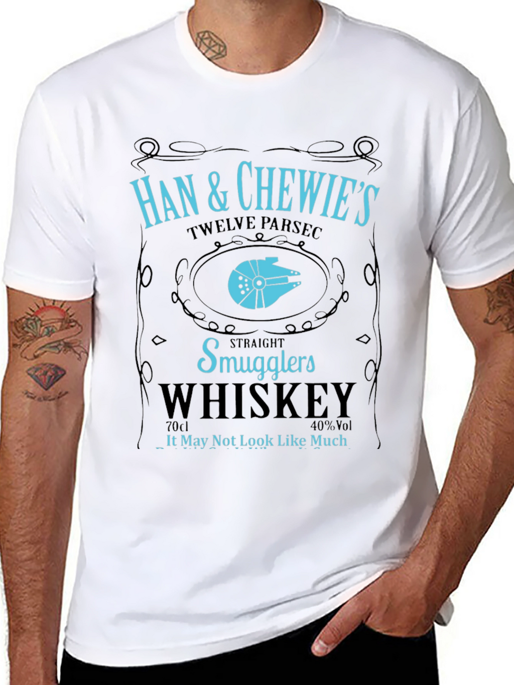 Han & Chewies Smugglers Whiskey Star Wars T-Shirt