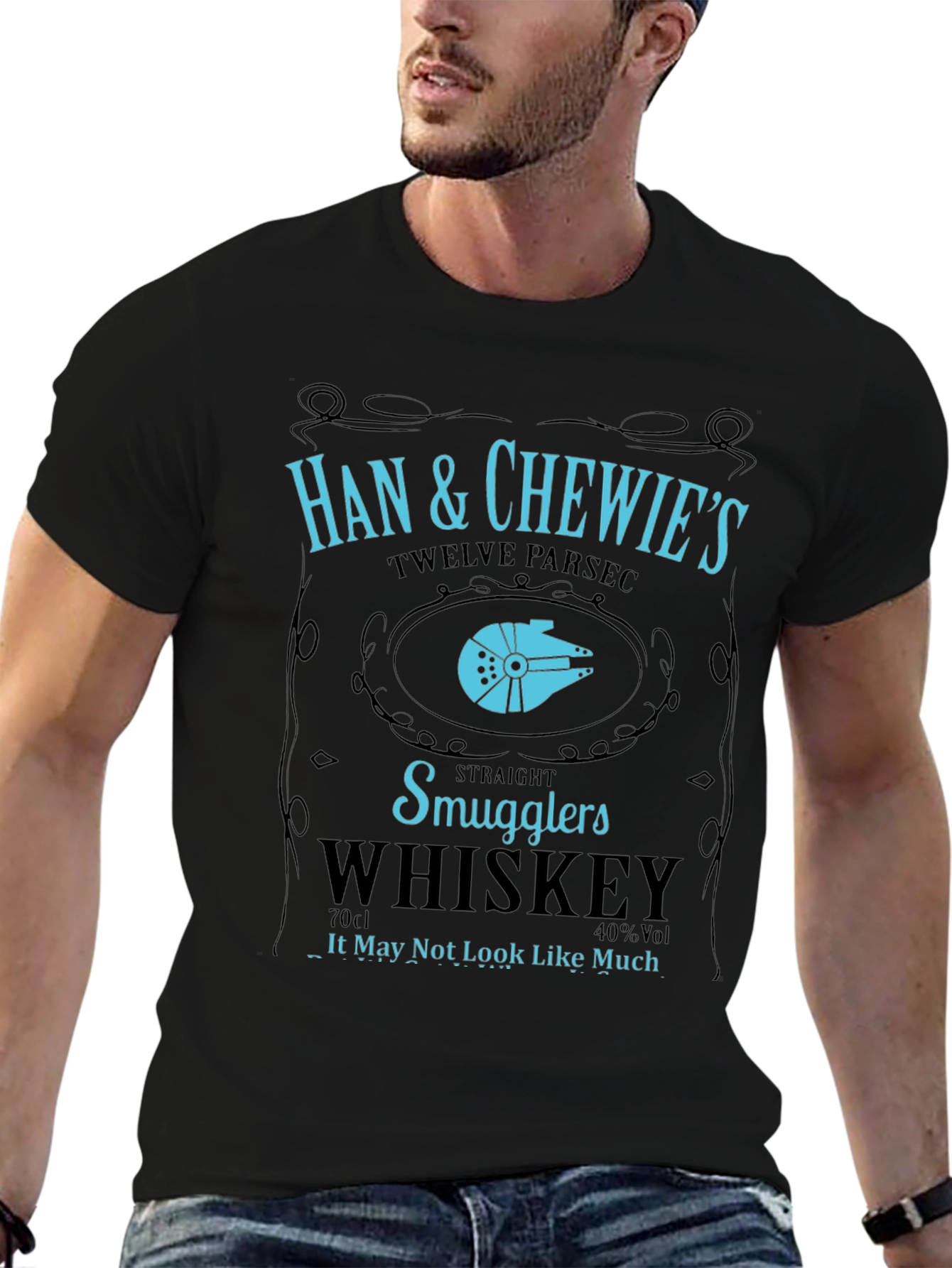 Han & Chewies Smugglers Whiskey Star Wars T-Shirt