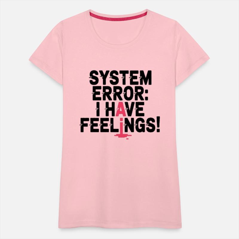 System Error: I Have Feelings – AI Robot Shirt