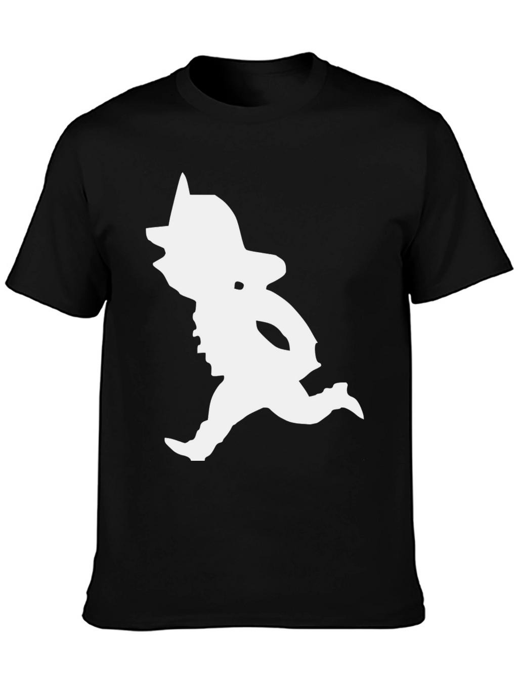 Retro Cartoon Black T-Shirt