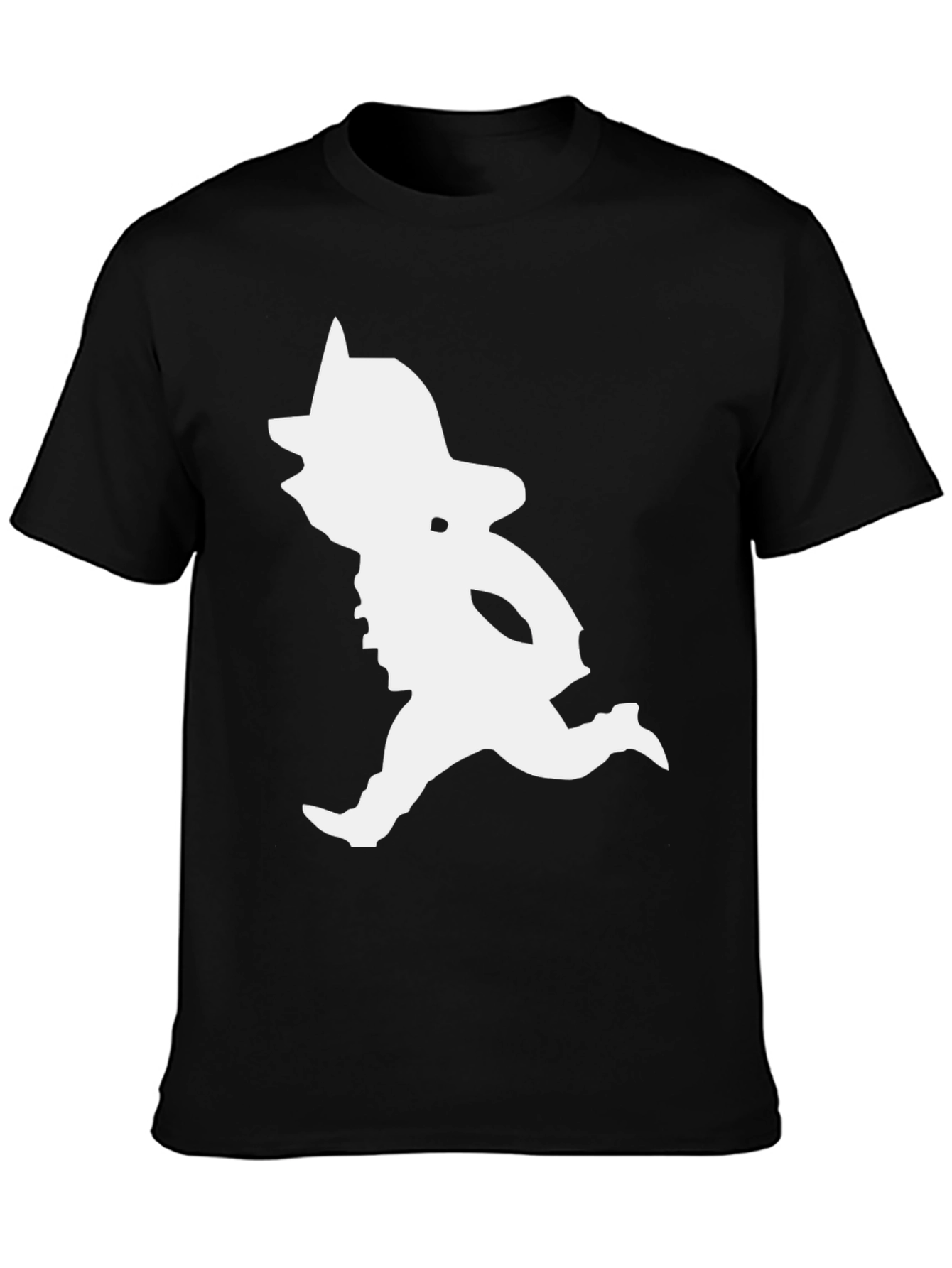 Retro Cartoon Black T-Shirt
