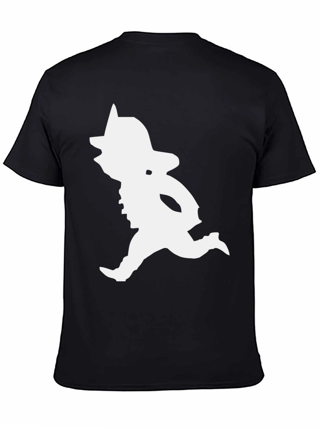 Retro Cartoon Black T-Shirt