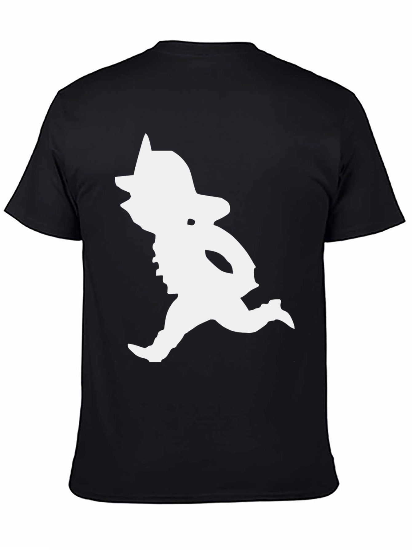 Retro Cartoon Black T-Shirt