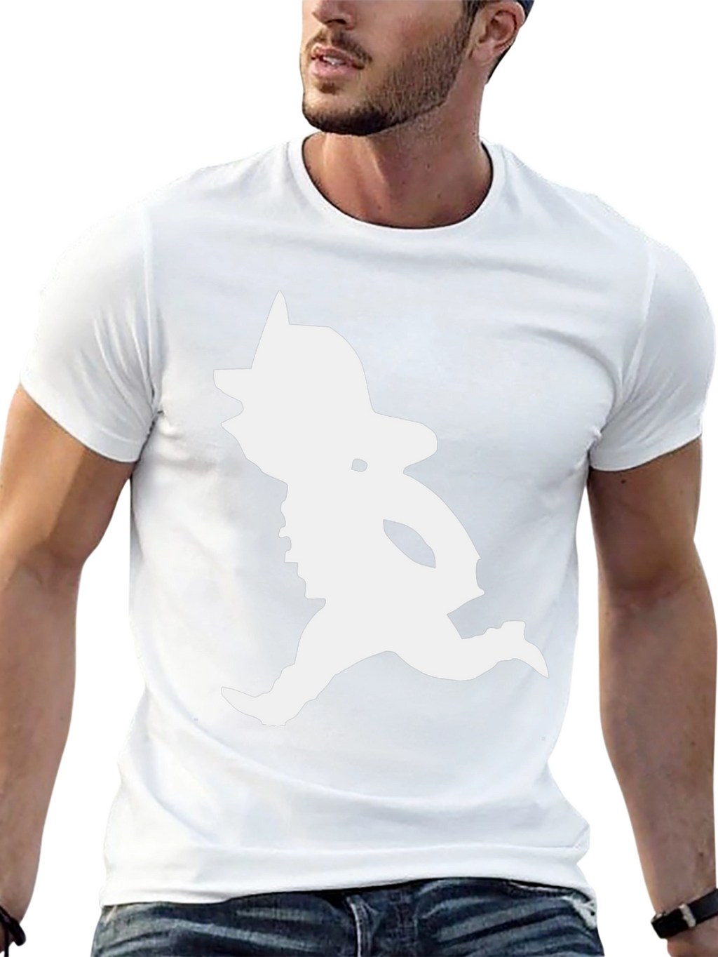 Retro Cartoon Black T-Shirt