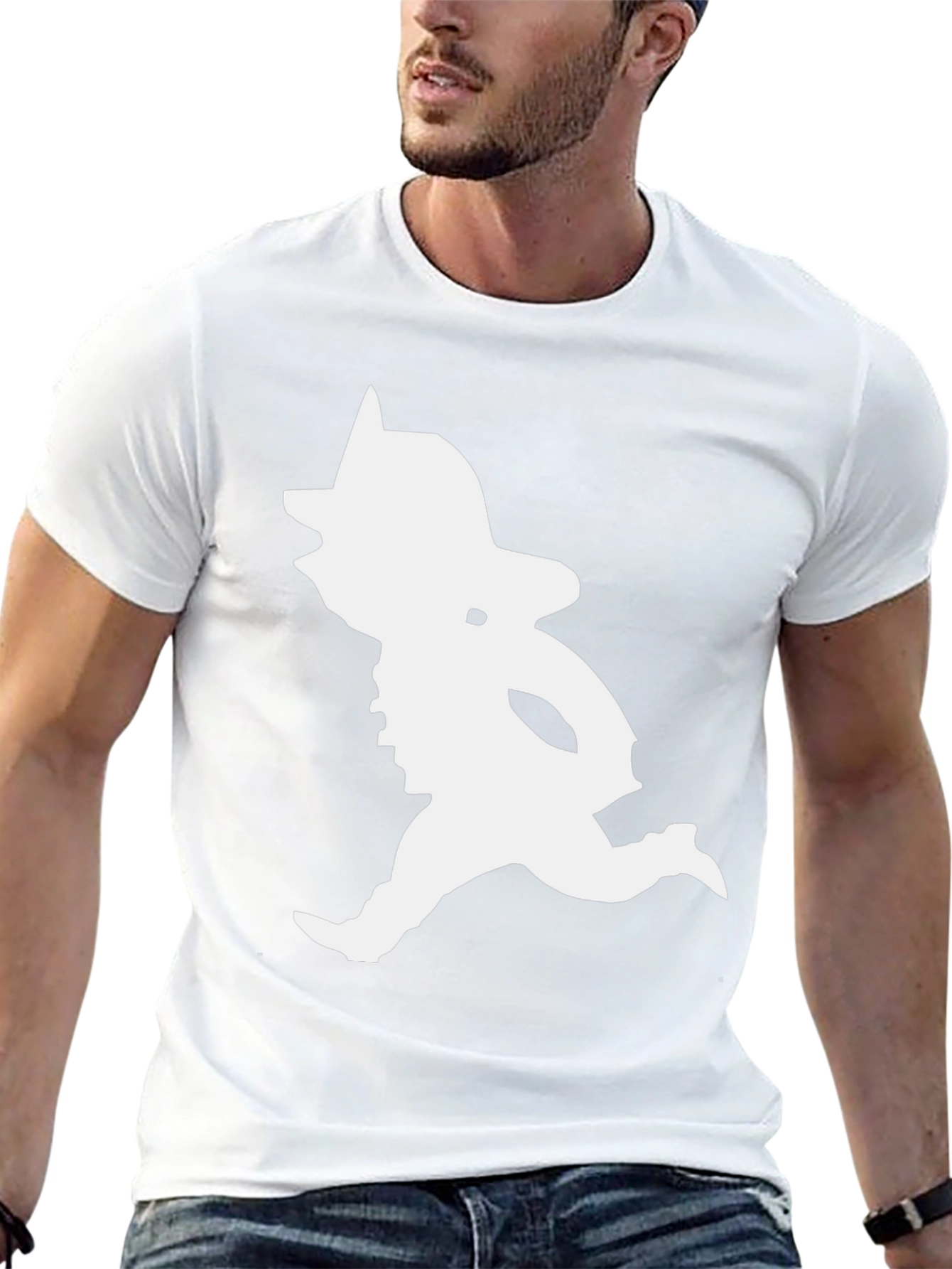 Retro Cartoon Black T-Shirt